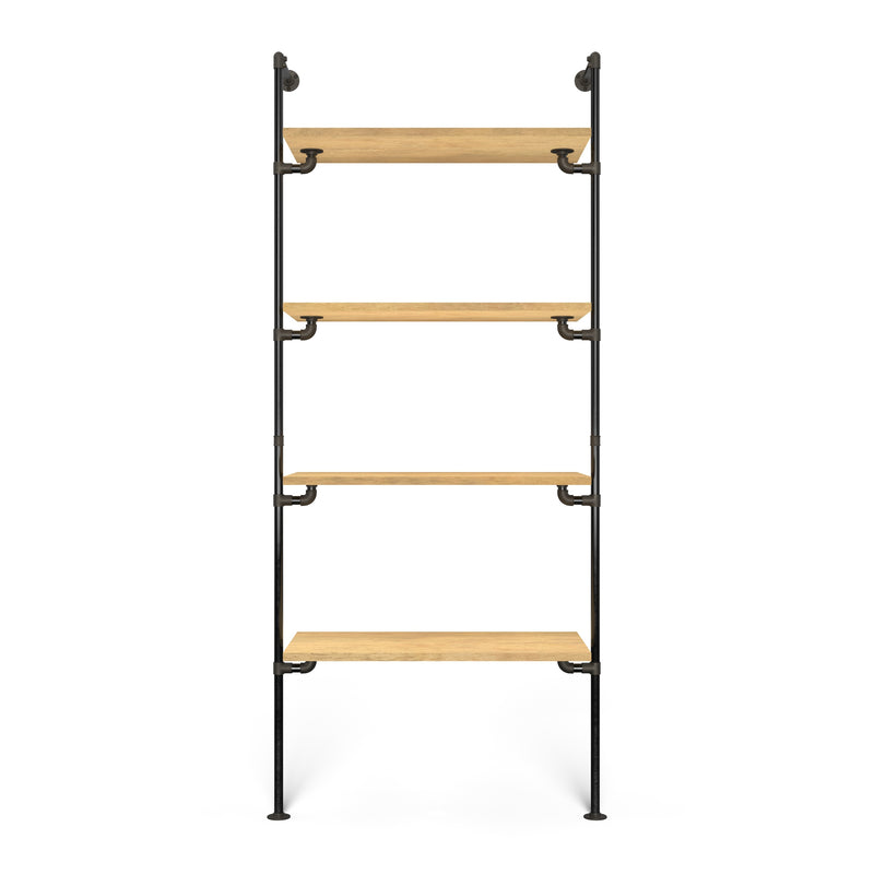 Original Walk-In 1 rij garderobesysteem - (4 legplanken)