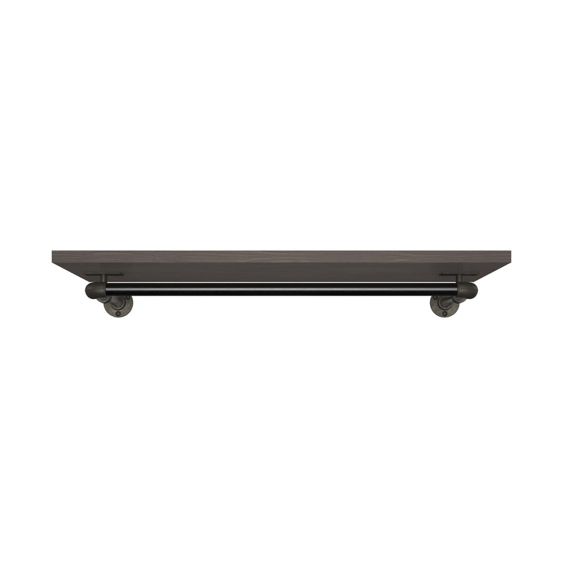 Original Marlow - Wandgemonteerde kledingroede met plank