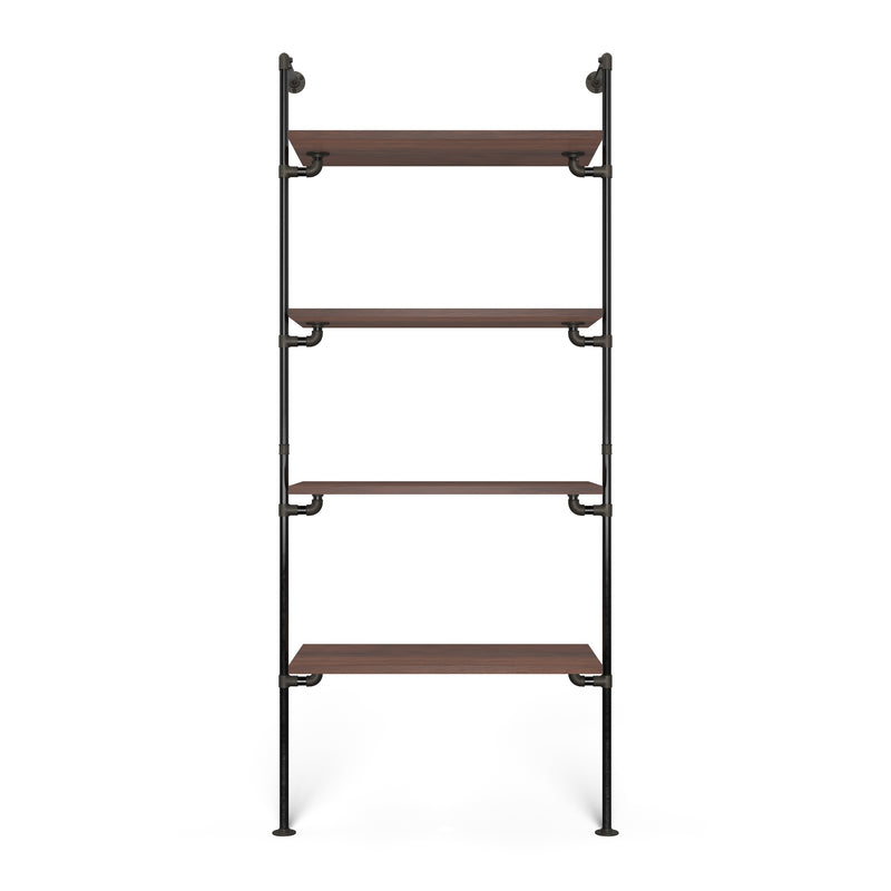 Original Walk-In 1 rij garderobesysteem - (4 legplanken)