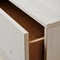 Dressoir in lichte dennen met 2 laden single