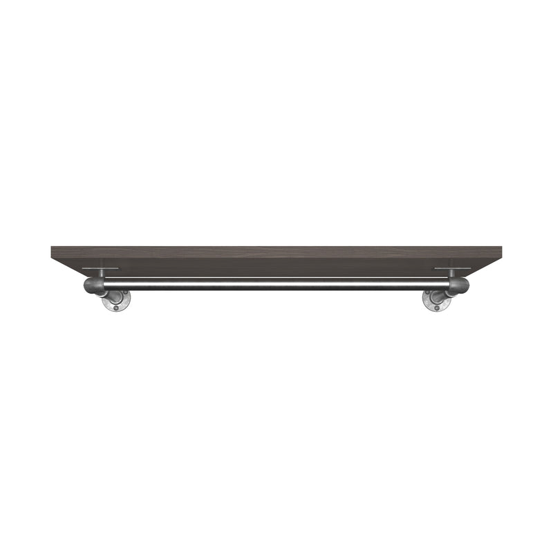 Original Marlow - Wandgemonteerde kledingroede met plank
