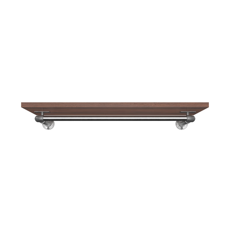 Original Marlow - Wandgemonteerde kledingroede met plank